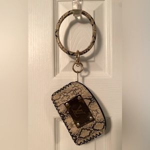 Upcycled Louis Vuitton Key Chain Wallet